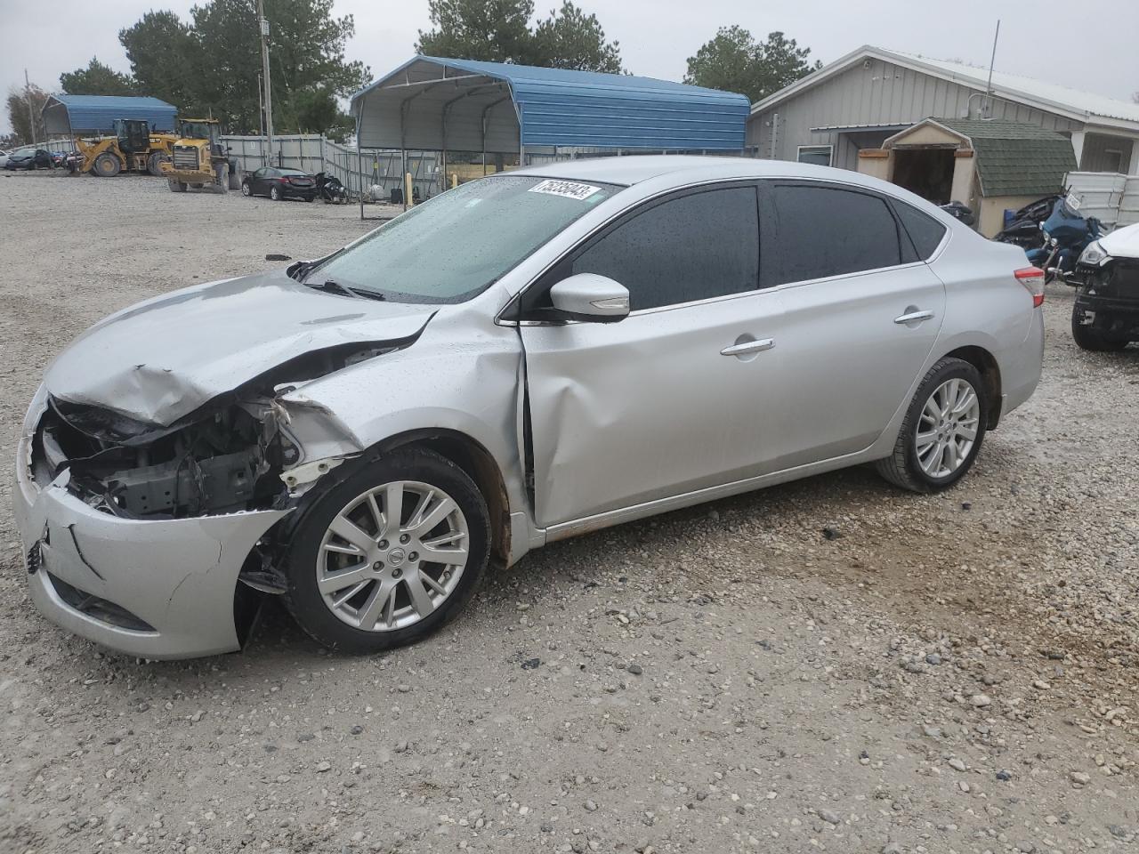 Image 1 of 2015 NISSAN SENTRA S 2015 with VIN 3N1AB7AP4FY299061
