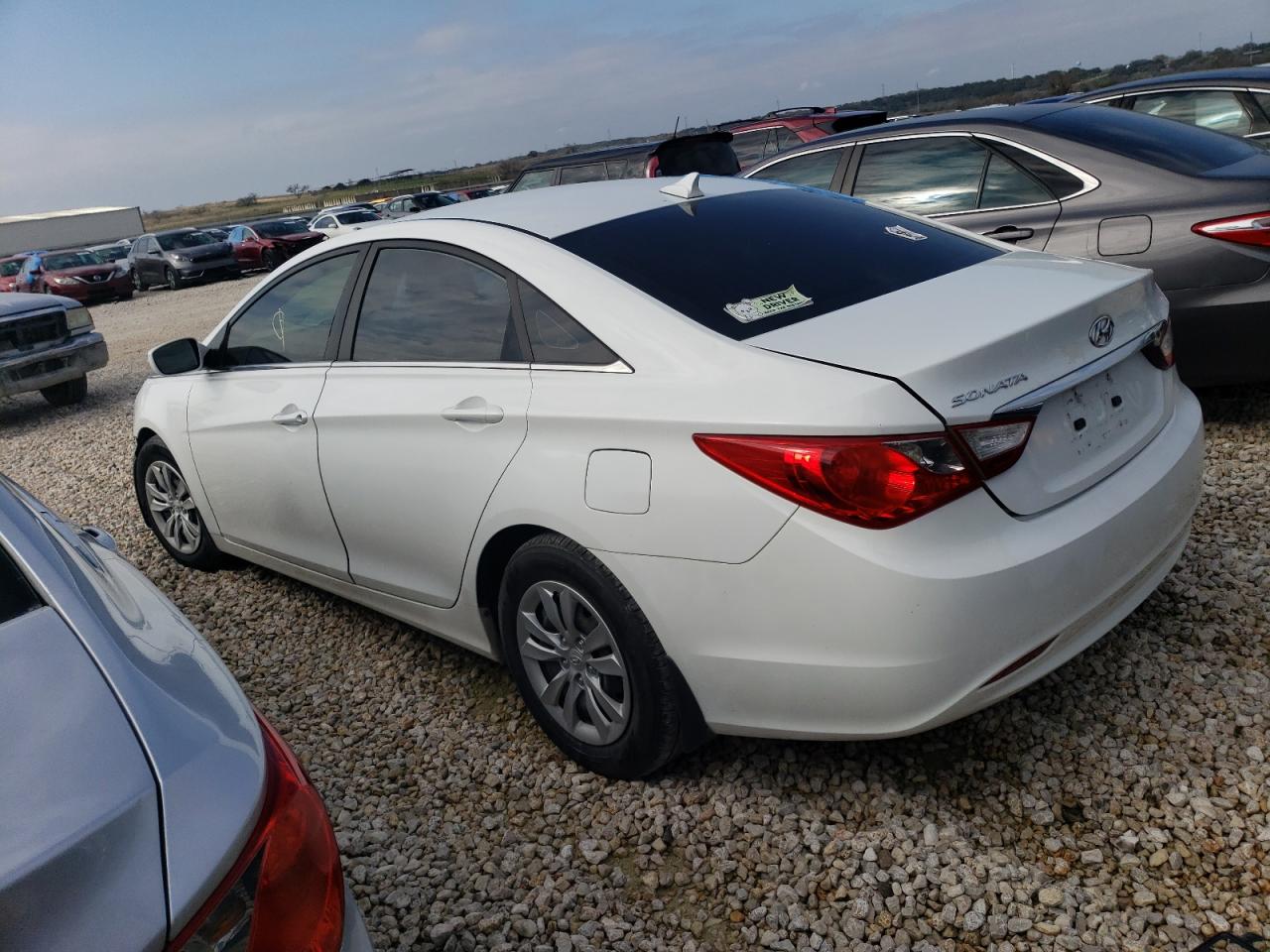 Image 2 of 2011 HYUNDAI SONATA GLS 2011 with VIN 5NPEB4AC3BH238446