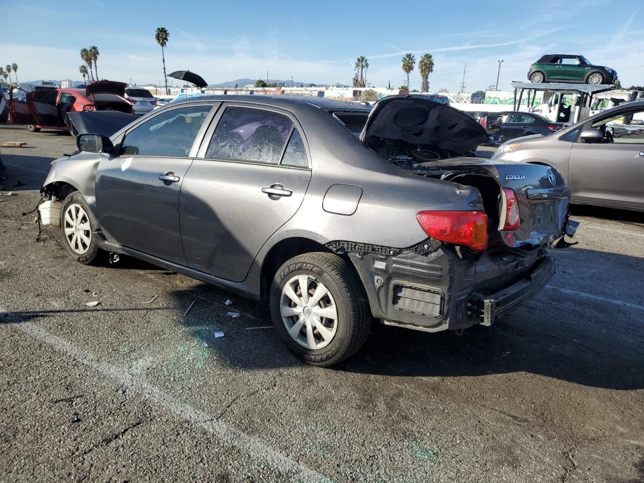 Image 2 of 2010 TOYOTA COROLLA BASE 2010 with VIN JTDBU4EE1AJ081045