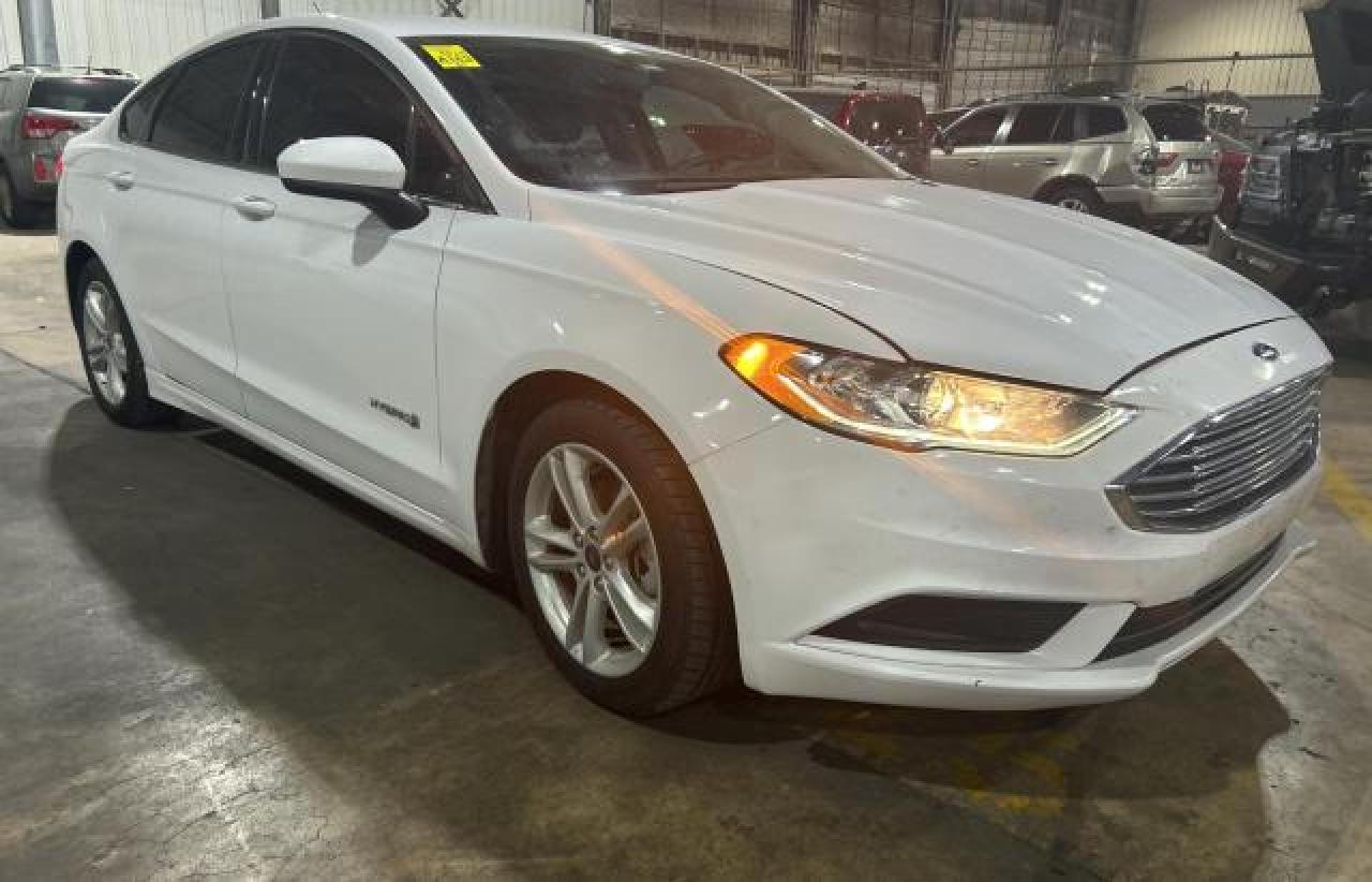 Image 1 of 2018 FORD FUSION SE HYBRID 2018 with VIN 3FA6P0LUXJR208835