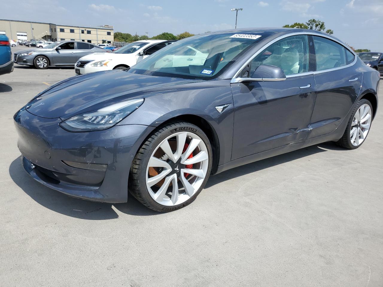 Image 1 of Tesla Model 3 2018 with VIN 5YJ3E1EB9JF079444