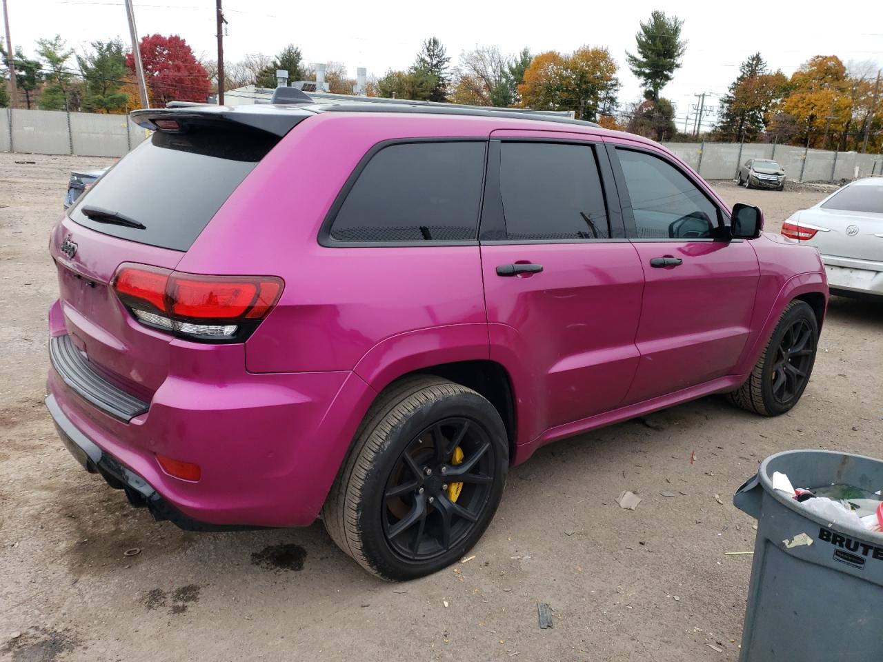 Image 3 of 2020 JEEP GRAND CHEROKEE TRACKHAWK 2020 with VIN 1C4RJFN98LC251818
