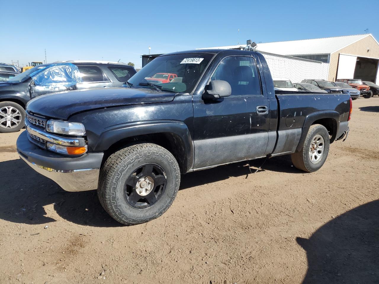 Изображение 1 2002 CHEVROLET SILVERADO K1500 2002 с VIN 1GCEK14TX2Z191337