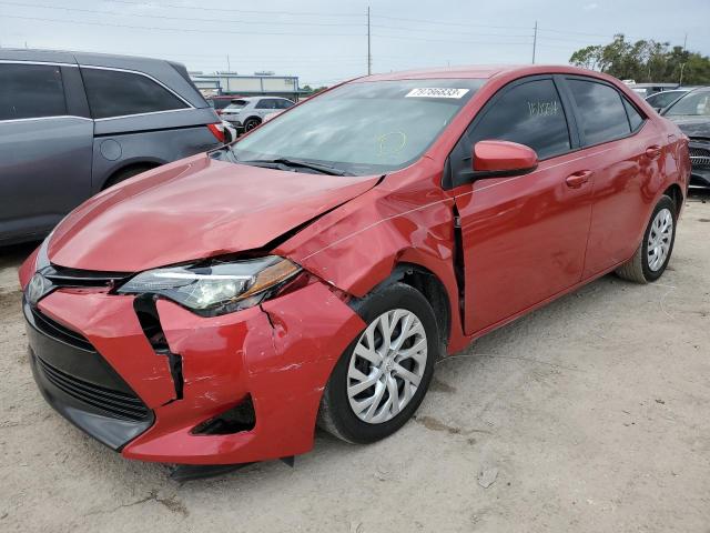 Image 1 of 2018 TOYOTA COROLLA L 2018 with VIN 5YFBURHE6JP746008