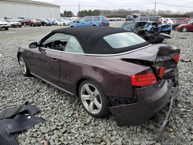 Image 2 of 2015 AUDI A5 PREMIUM PLUS 2015 with VIN WAUMFAFH4FN009120