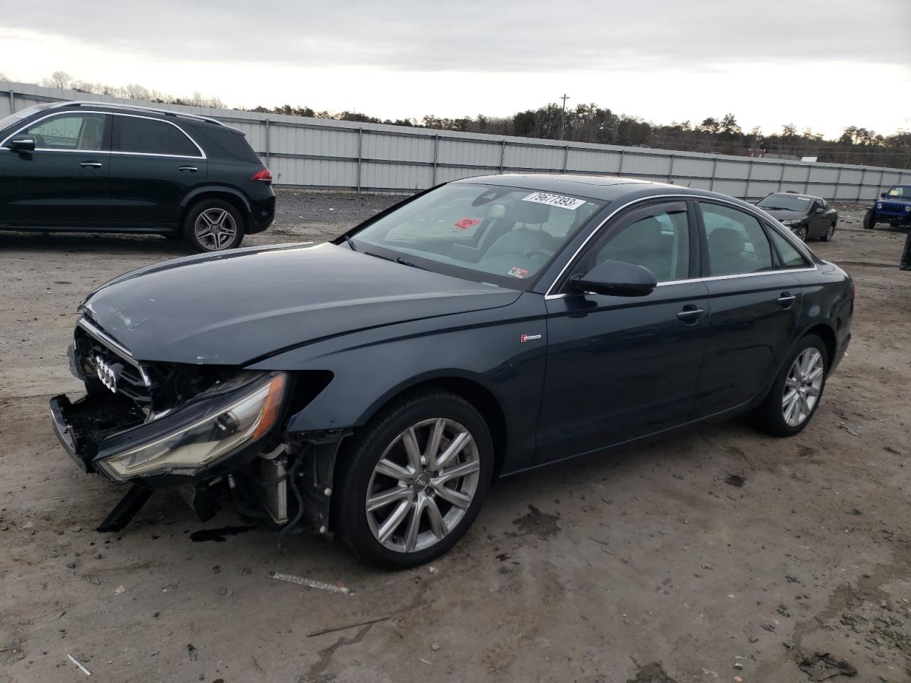 Image 1 of 2013 AUDI A6 PREMIUM PLUS 2013 with VIN WAUGGAFC1DN039302