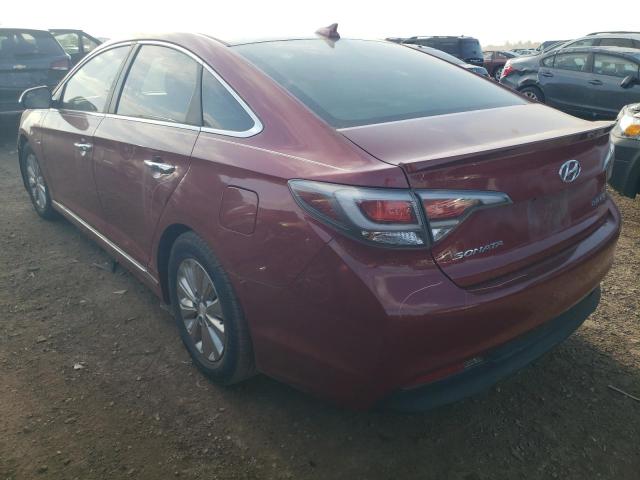 Image 2 of 2016 HYUNDAI SONATA HYBRID 2016 with VIN KMHE24L1XGA015181