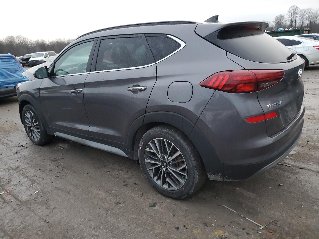 Image 2 of 2021 HYUNDAI TUCSON LIMITED 2021 with VIN KM8J3CAL7MU385654