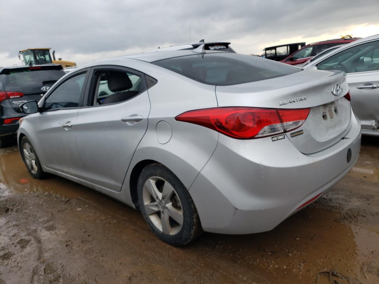 Image 2 of 2011 HYUNDAI ELANTRA GLS 2011 with VIN KMHDH4AE9BU148649