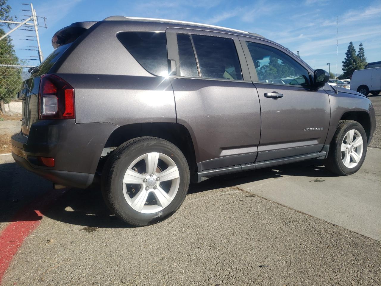 Image 3 of 2016 JEEP COMPASS SPORT 2016 with VIN 1C4NJDBB9GD638355