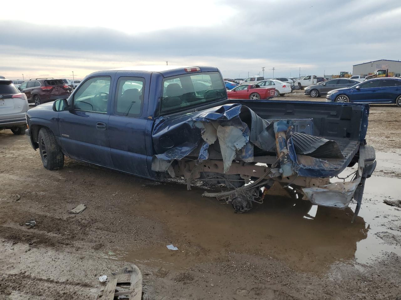 Image 2 of 2000 CHEVROLET SILVERADO K1500 2000 with VIN 2GCEK19V6Y1372589