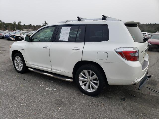 Изображение 2 2008 TOYOTA HIGHLANDER HYBRID LIMITED 2008 с VIN JTEEW44AX82015101