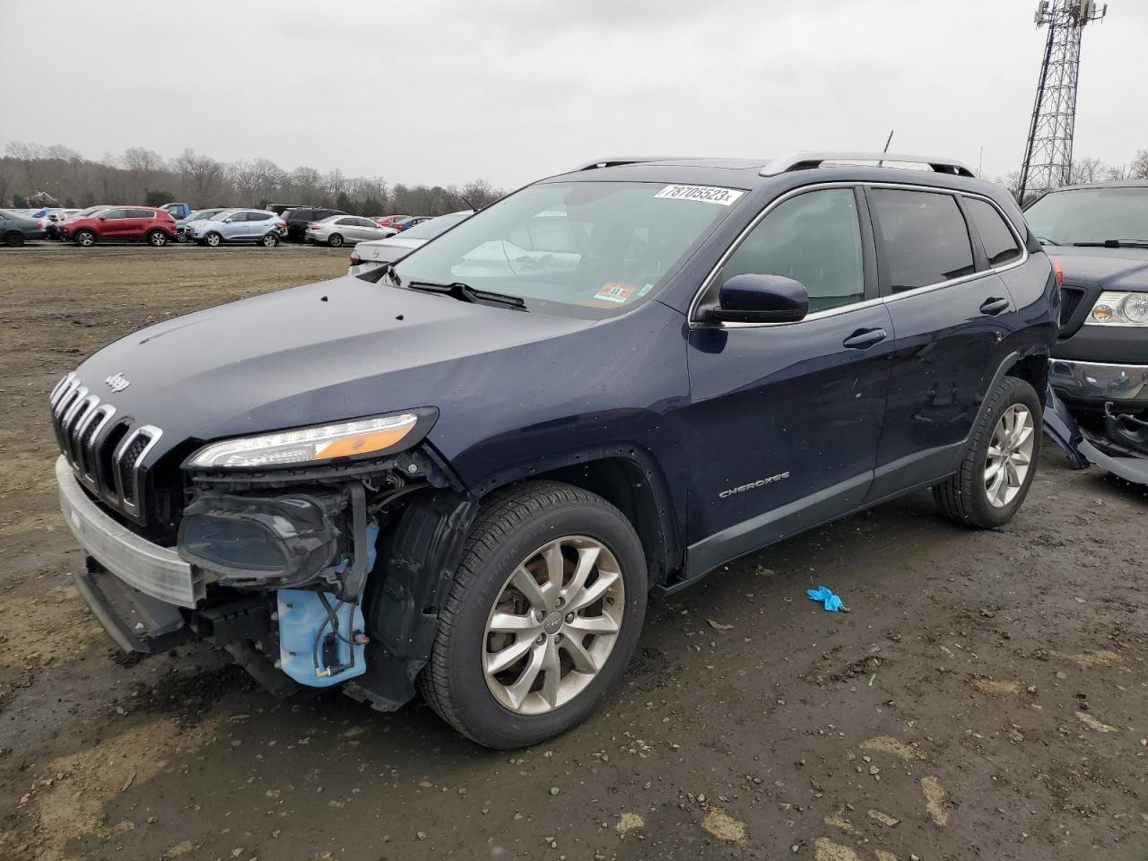 Изображение 1 2014 JEEP CHEROKEE LIMITED 2014 с VIN 1C4PJMDS6EW156448