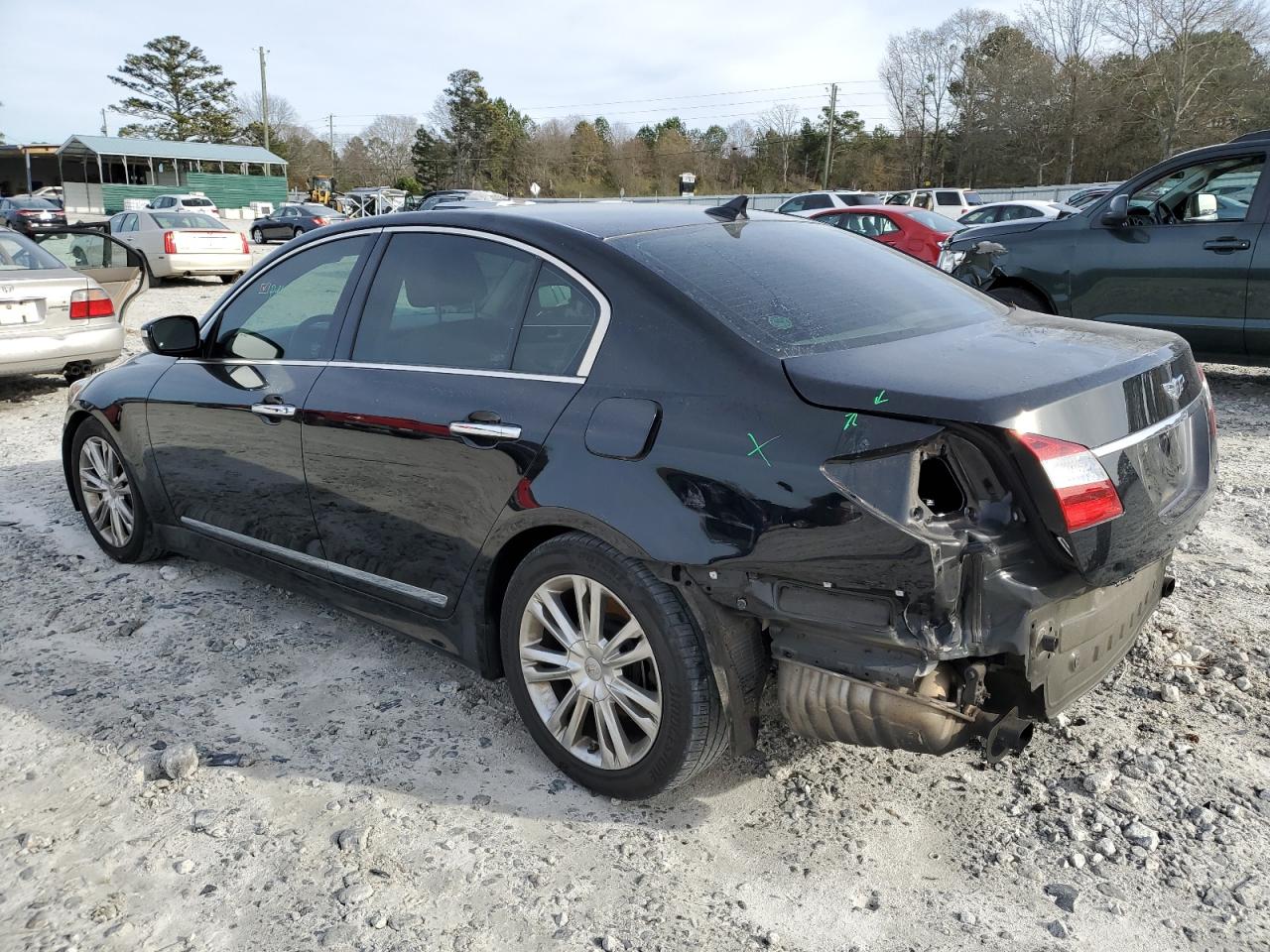 Obraz 2 z 2012 HYUNDAI GENESIS 4.6L 2012 z VIN KMHGC4DF9CU175643