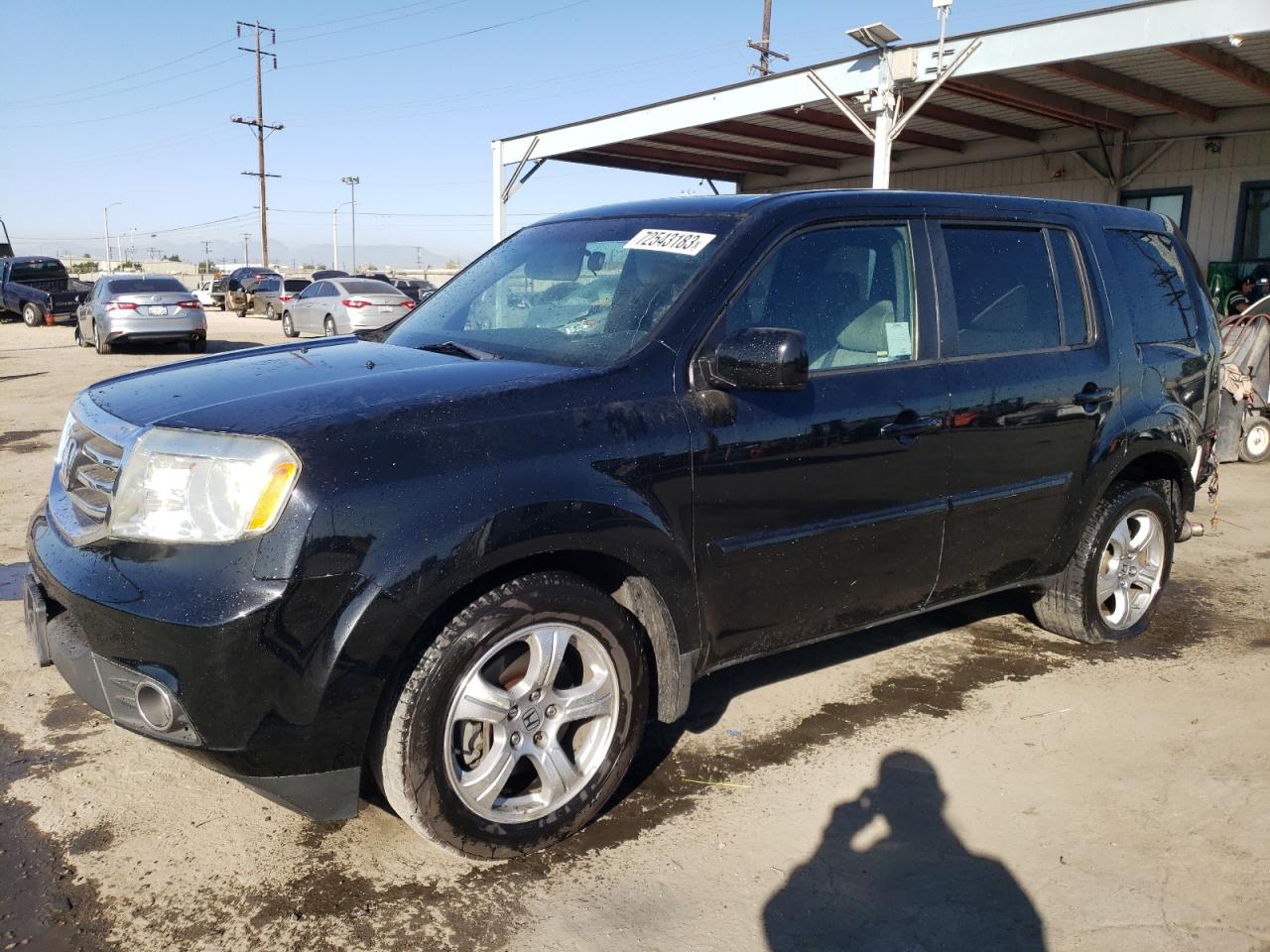 Изображение 2012 HONDA PILOT EX 2012