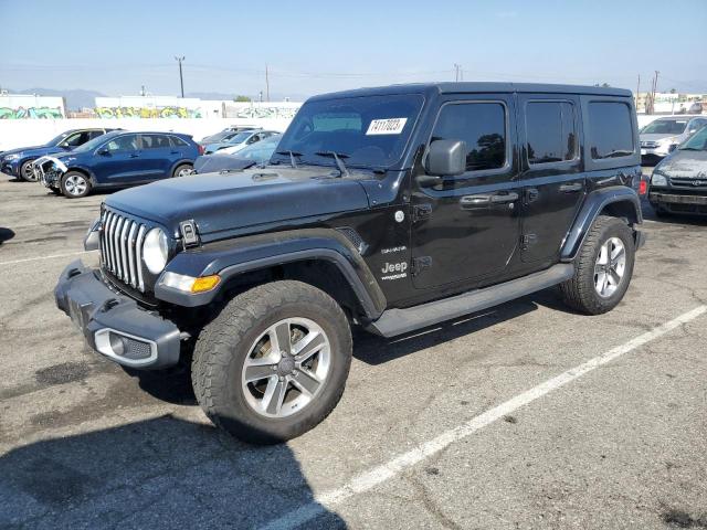 Image 1 of 2019 JEEP WRANGLER UNLIMITED SAHARA 2019 with VIN 1C4HJXEGXKW630140