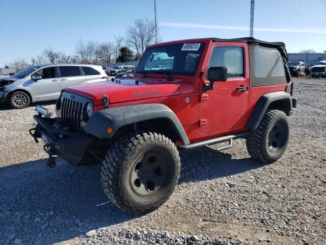 Image 1 of 2017 JEEP WRANGLER SPORT 2017 with VIN 1C4AJWAG8HL527357