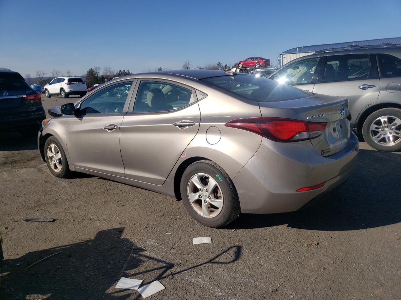 Image 2 of 2014 HYUNDAI ELANTRA SE 2014 with VIN 5NPDH4AE5EH522998