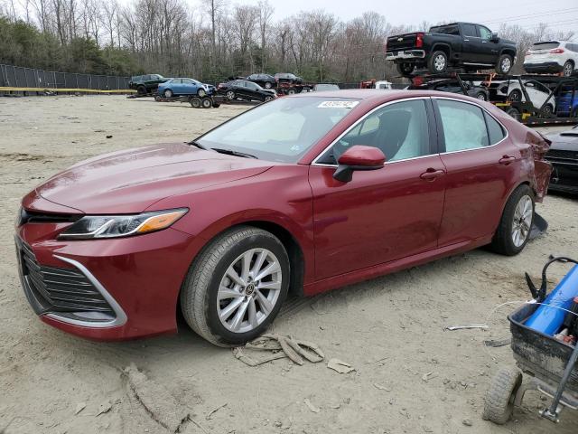 Image 1 of 2022 TOYOTA CAMRY LE 2022 with VIN 4T1C11AK3NU657628
