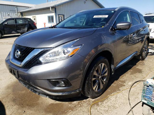 Image 1 of 2017 NISSAN MURANO S 2017 with VIN 5N1AZ2MH6HN154342