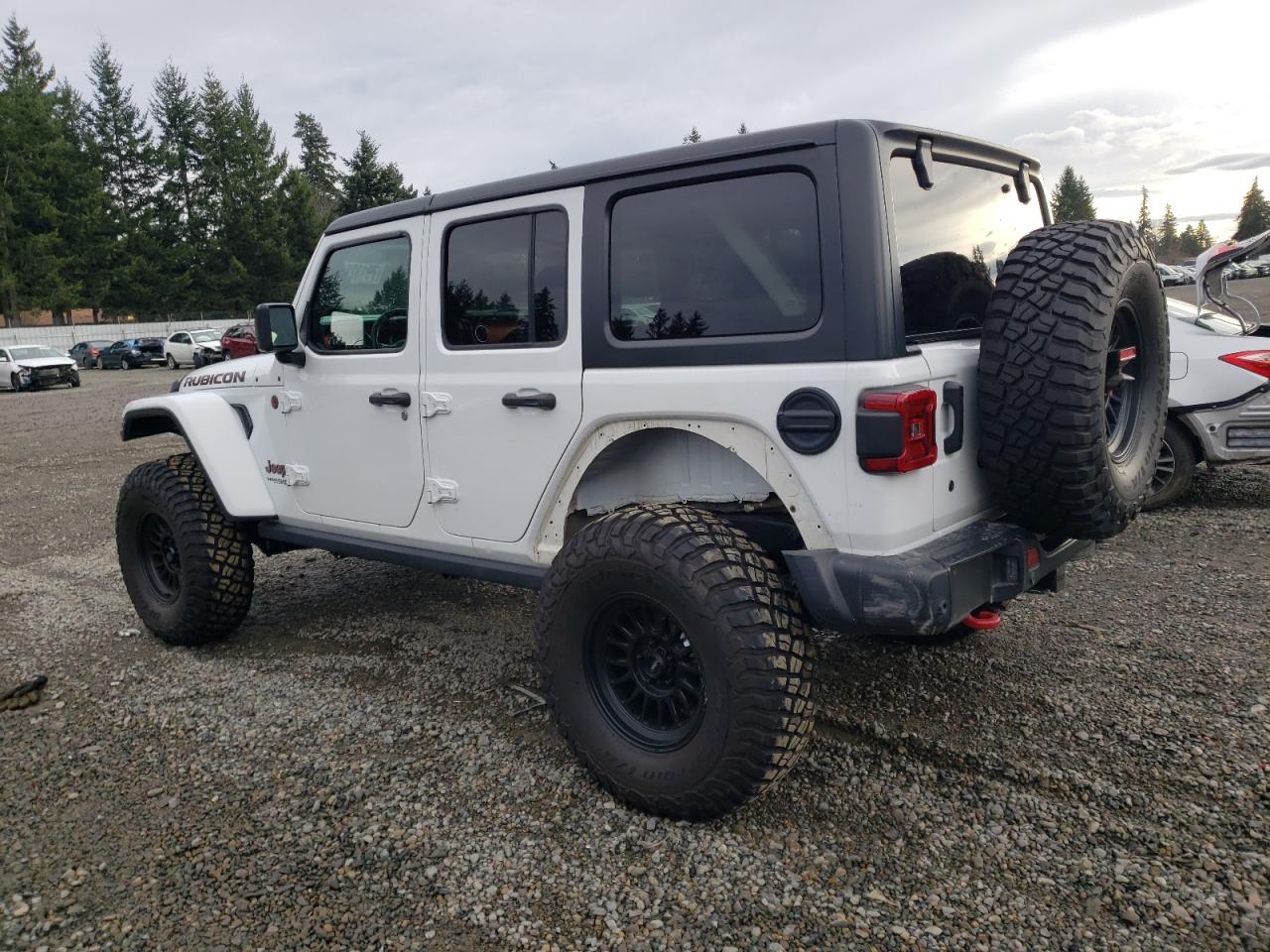Image 2 of 2018 JEEP WRANGLER UNLIMITED RUBICON 2018 with VIN 1C4HJXFN7JW209603