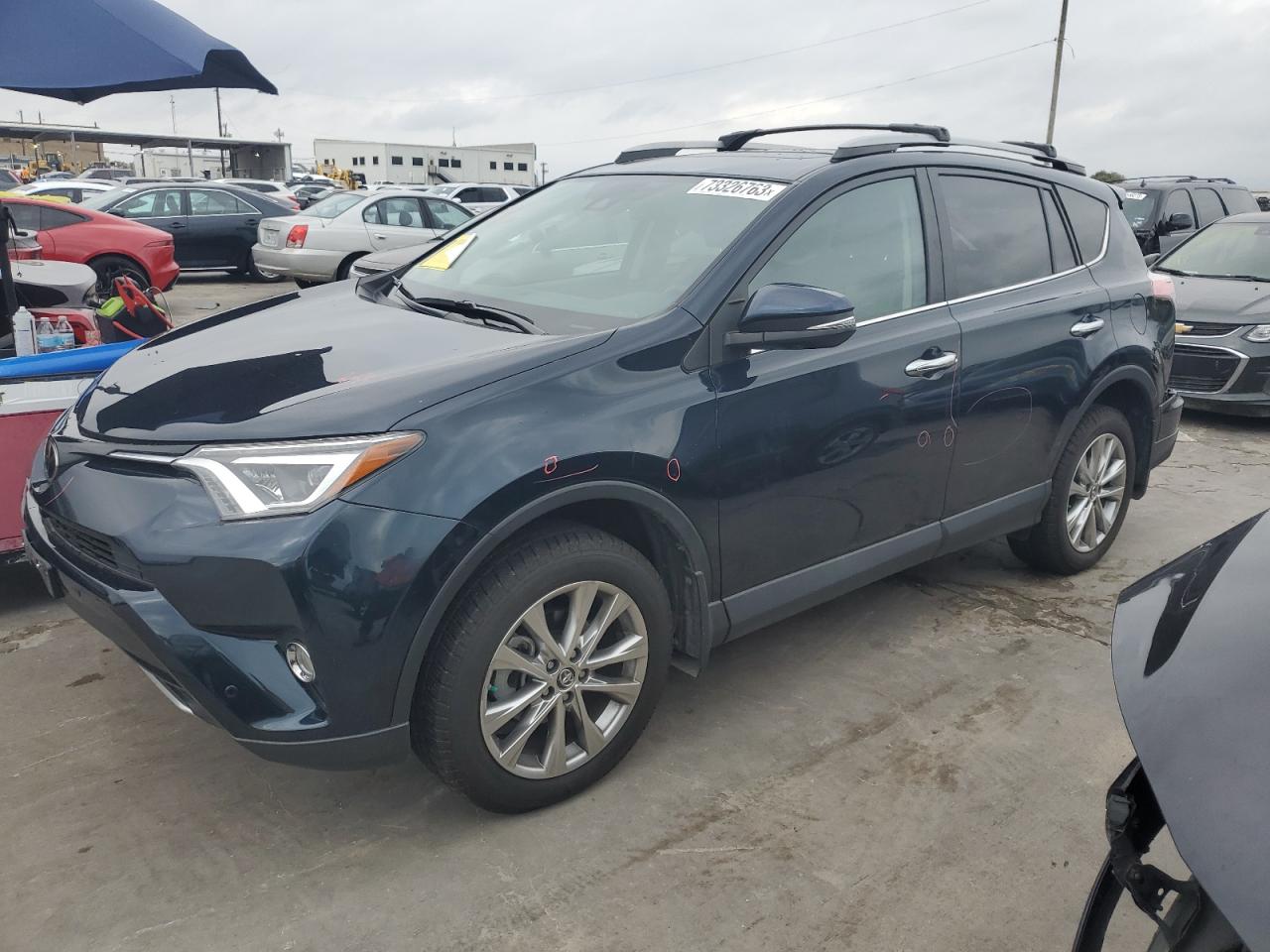 Image 1 of 2017 TOYOTA RAV4 LIMITED 2017 with VIN 2T3DFREV4HW578201