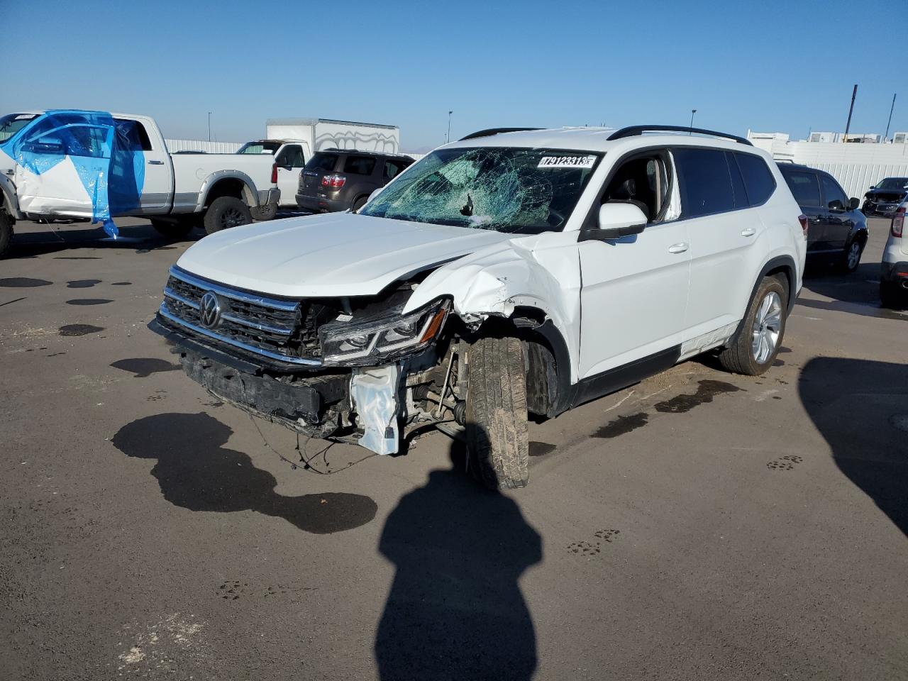 Изображение 1 2021 VOLKSWAGEN ATLAS SE 2021 с VIN 1V2HR2CA4MC546490
