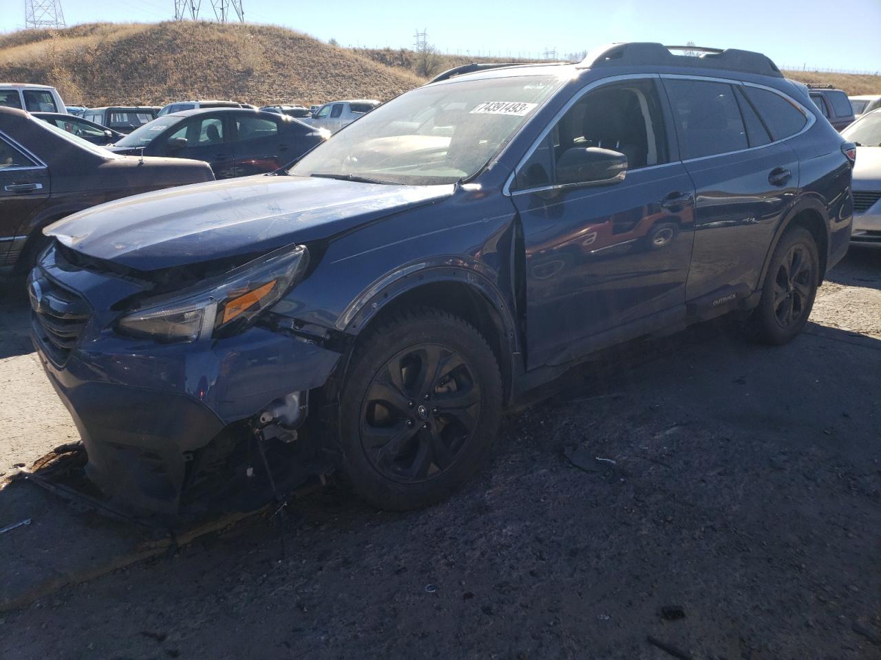 Image 1 of 2020 SUBARU OUTBACK ONYX EDITION XT 2020 with VIN 4S4BTGKD5L3225232