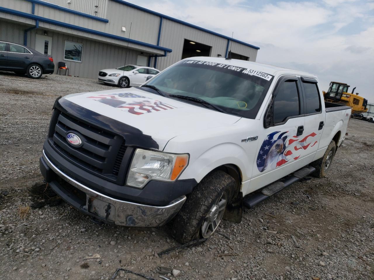 Image 2 of 2011 FORD F150 SUPERCREW 2011 with VIN 1FTFW1EF7BFB04206