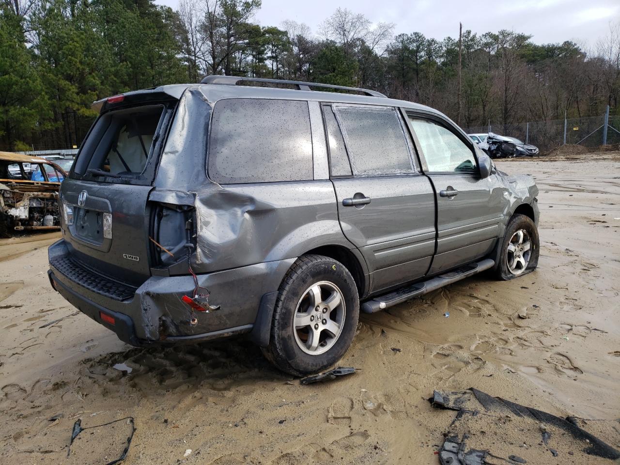 Obraz 3 z 2008 HONDA PILOT EXL 2008 z VIN 5FNYF18518B038213