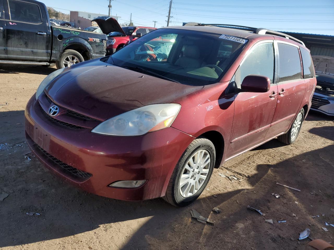 Изображение 1 2008 TOYOTA SIENNA XLE 2008 с VIN 5TDZK22C98S204843