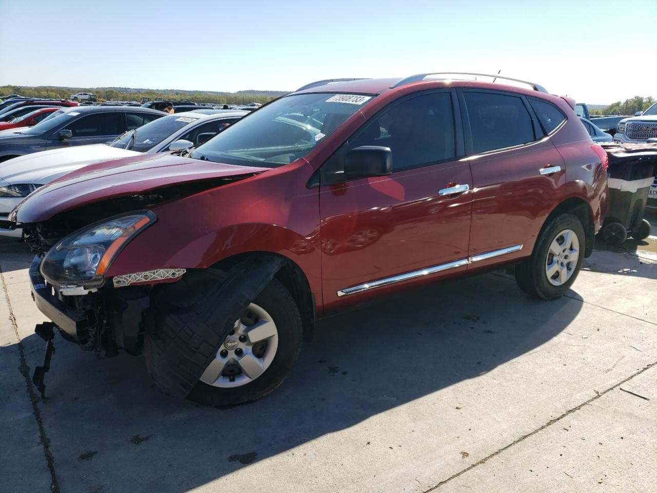 Изображение 1 2015 NISSAN ROGUE SELECT S 2015 с VIN JN8AS5MT9FW159545