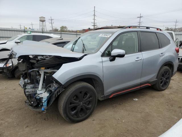 Image 1 of 2020 SUBARU FORESTER SPORT 2020 with VIN JF2SKAMC7LH604763