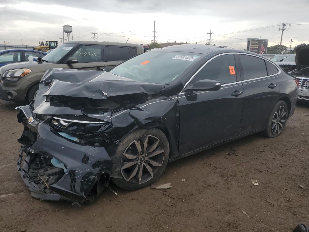 Image 1 of 2017 CHEVROLET MALIBU LT 2017 with VIN 1G1ZE5ST1HF248580