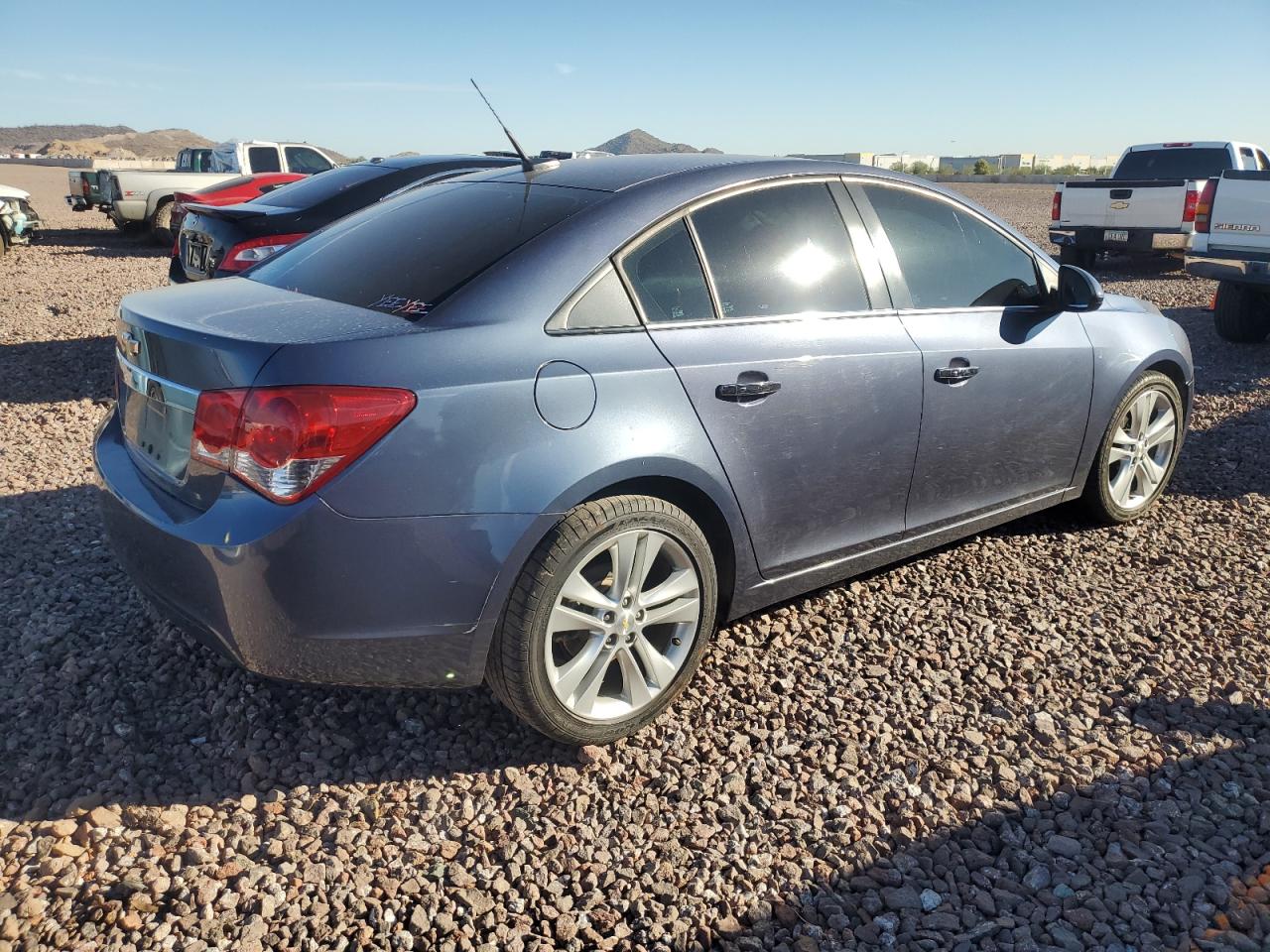 Image 3 of 2014 CHEVROLET CRUZE LTZ 2014 with VIN 1G1PG5SB7E7185550