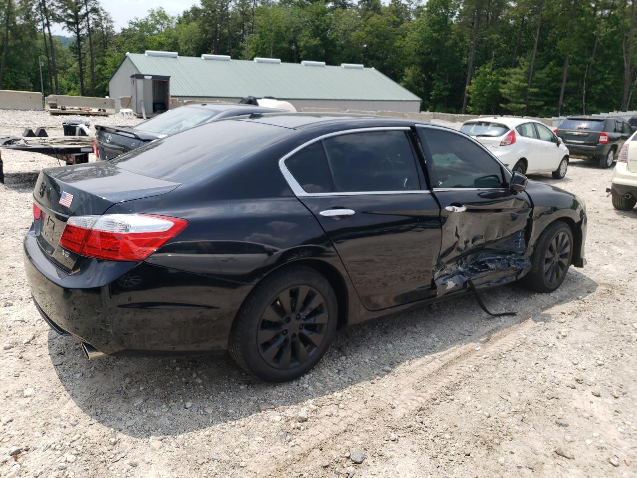 Изображение 3 2014 HONDA ACCORD EXL 2014 с VIN 1HGCR3F88EA024258