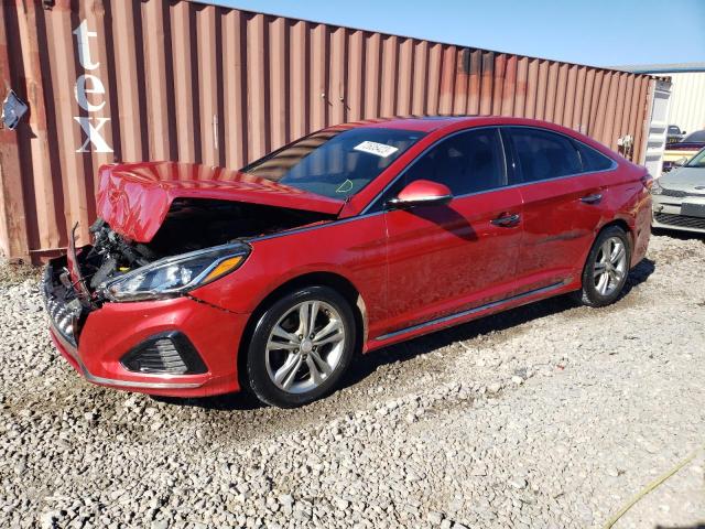 Image 1 of 2018 HYUNDAI SONATA SPORT 2018 with VIN 5NPE34AF0JH691607