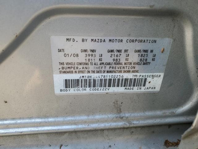 Image 3 of 2008 MAZDA 3 HATCHBACK 2008 with VIN JM1BK344781102256
