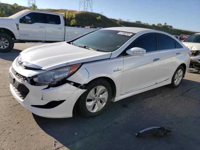 Image 1 of 2015 HYUNDAI SONATA HYBRID 2015 with VIN KMHEC4A40FA124239