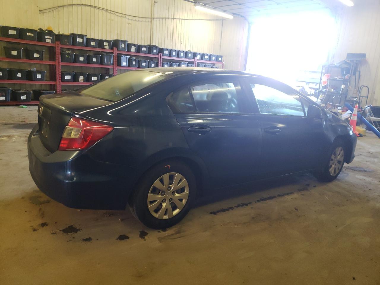 Image 3 of 2012 HONDA CIVIC LX 2012 with VIN 19XFB2F55CE070205