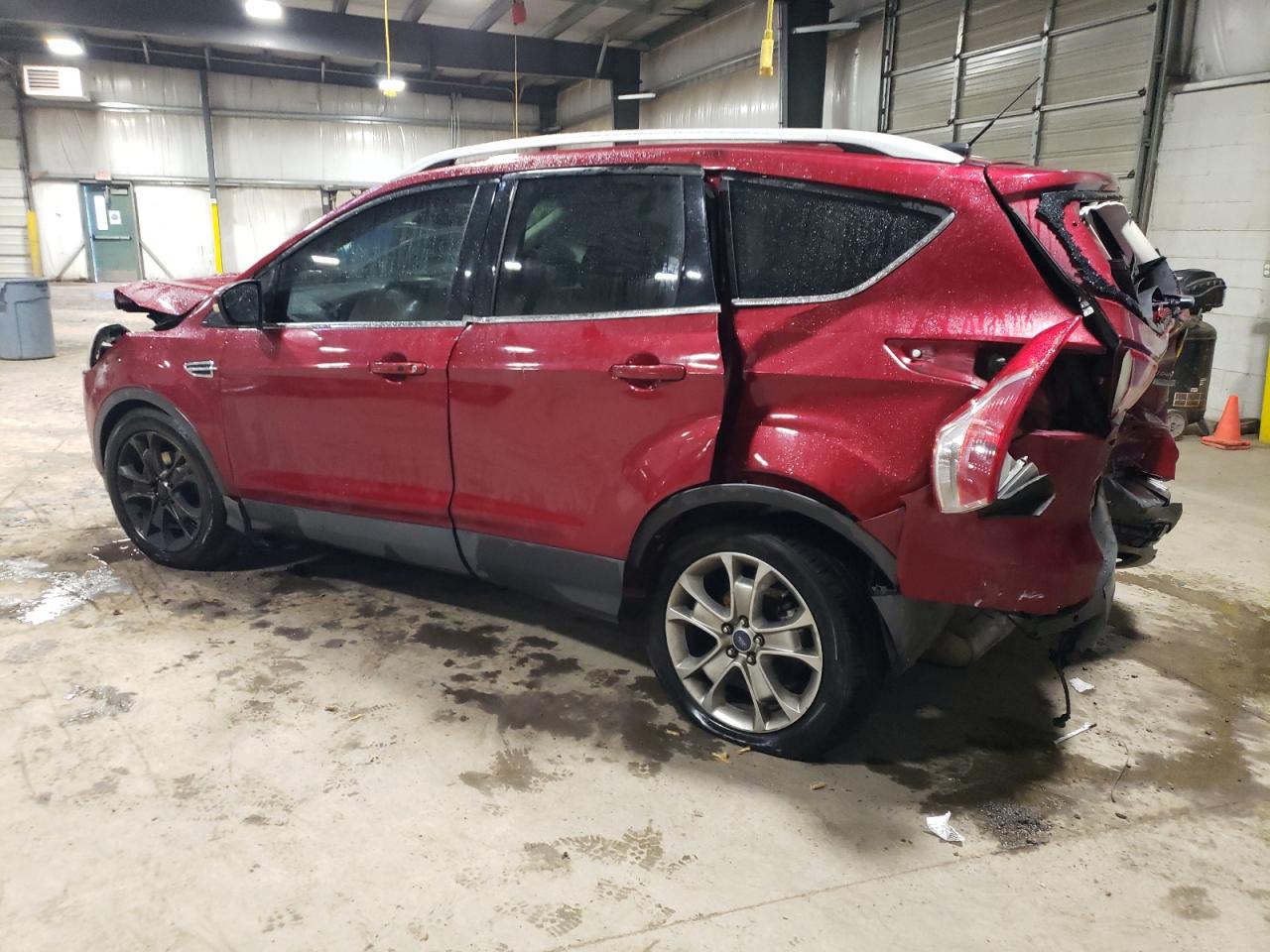 Image 2 of 2015 FORD ESCAPE TITANIUM 2015 with VIN 1FMCU0J94FUB09993