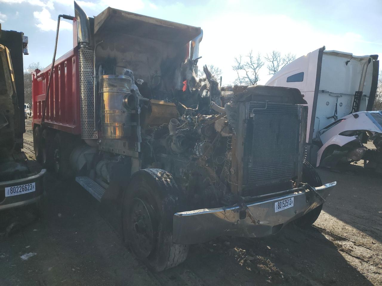 Image 1 of 2008 KENWORTH CONSTRUCTION W900 2008 with VIN 1NKWX4EX78J217570