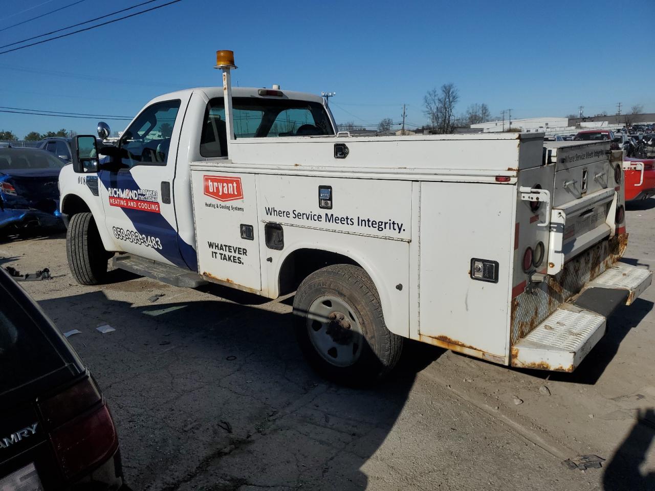 Obraz 2 z 2008 FORD F250 SUPER DUTY 2008 z VIN 1FDNF21568EE31494