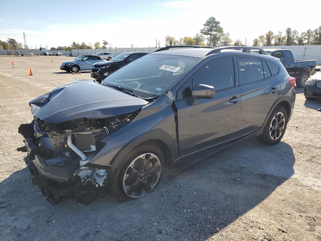 Image 1 of 2023 SUBARU CROSSTREK PREMIUM 2023 with VIN JF2GTAPC2P8316931