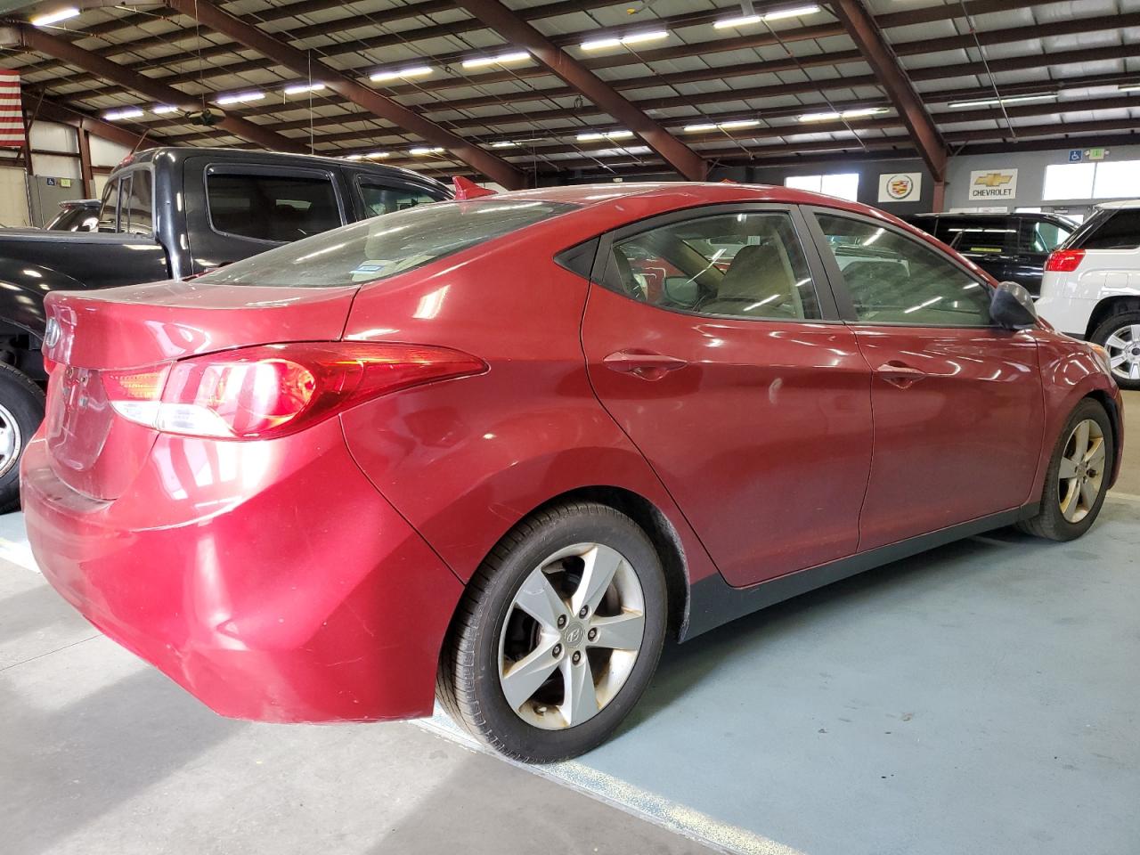 Image 3 of 2012 HYUNDAI ELANTRA GLS 2012 with VIN KMHDH4AEXCU320866