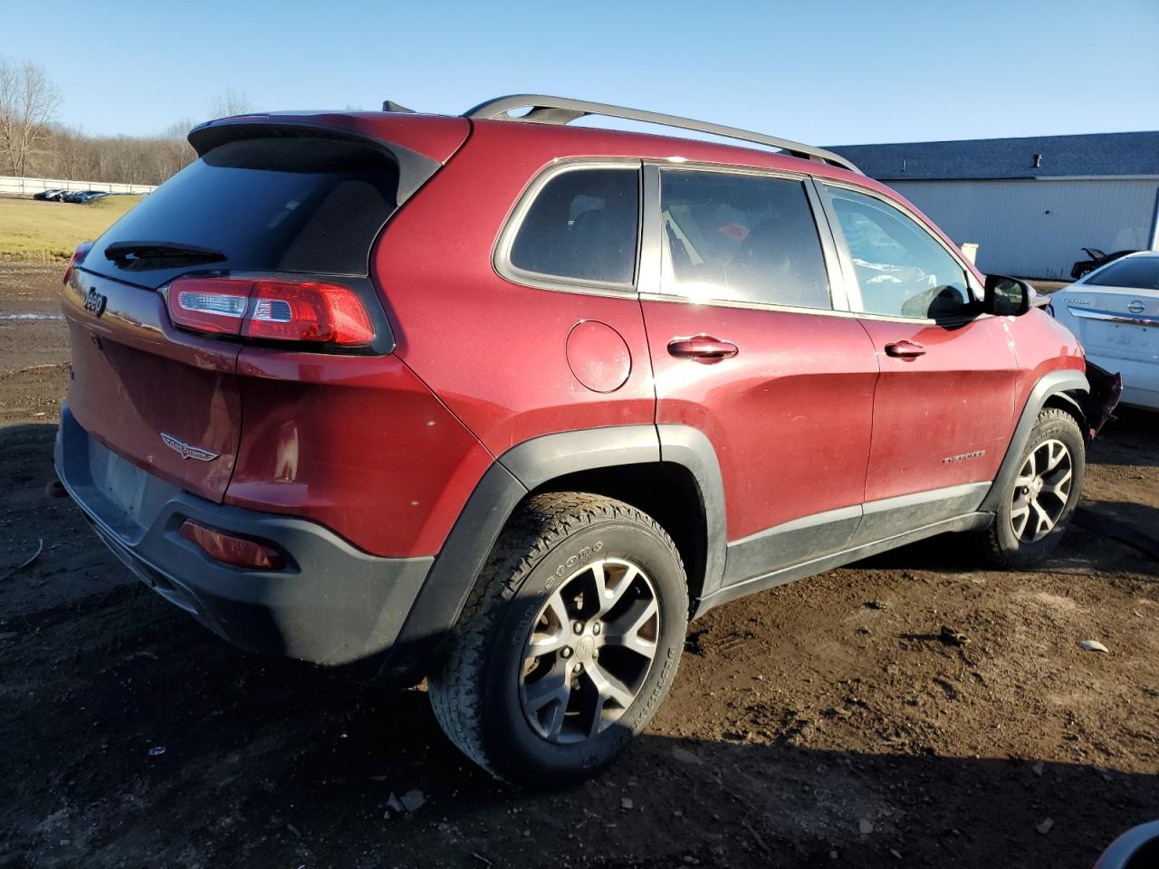 Image 3 of 2017 JEEP CHEROKEE TRAILHAWK 2017 with VIN 1C4PJMBB7HW536146