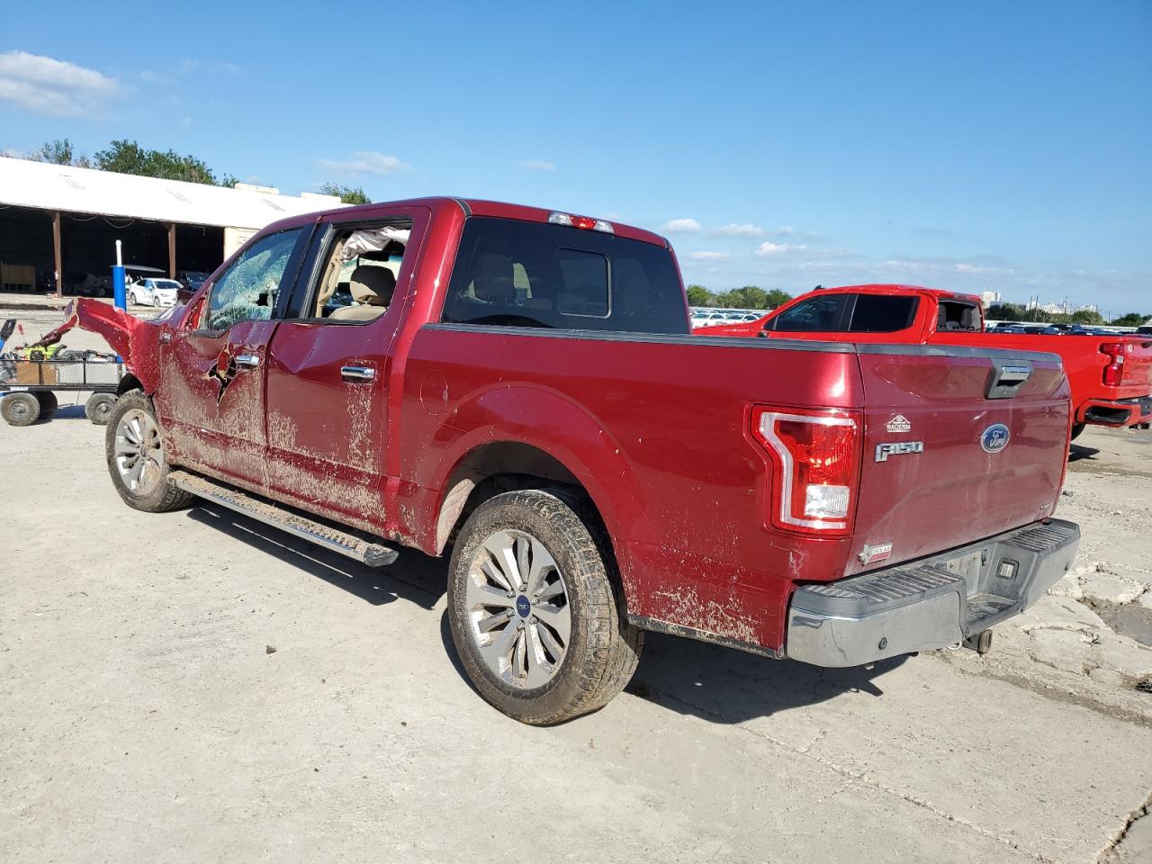 Image 2 of 2016 FORD F150 SUPERCREW 2016 with VIN 1FTEW1CF6GKE11461