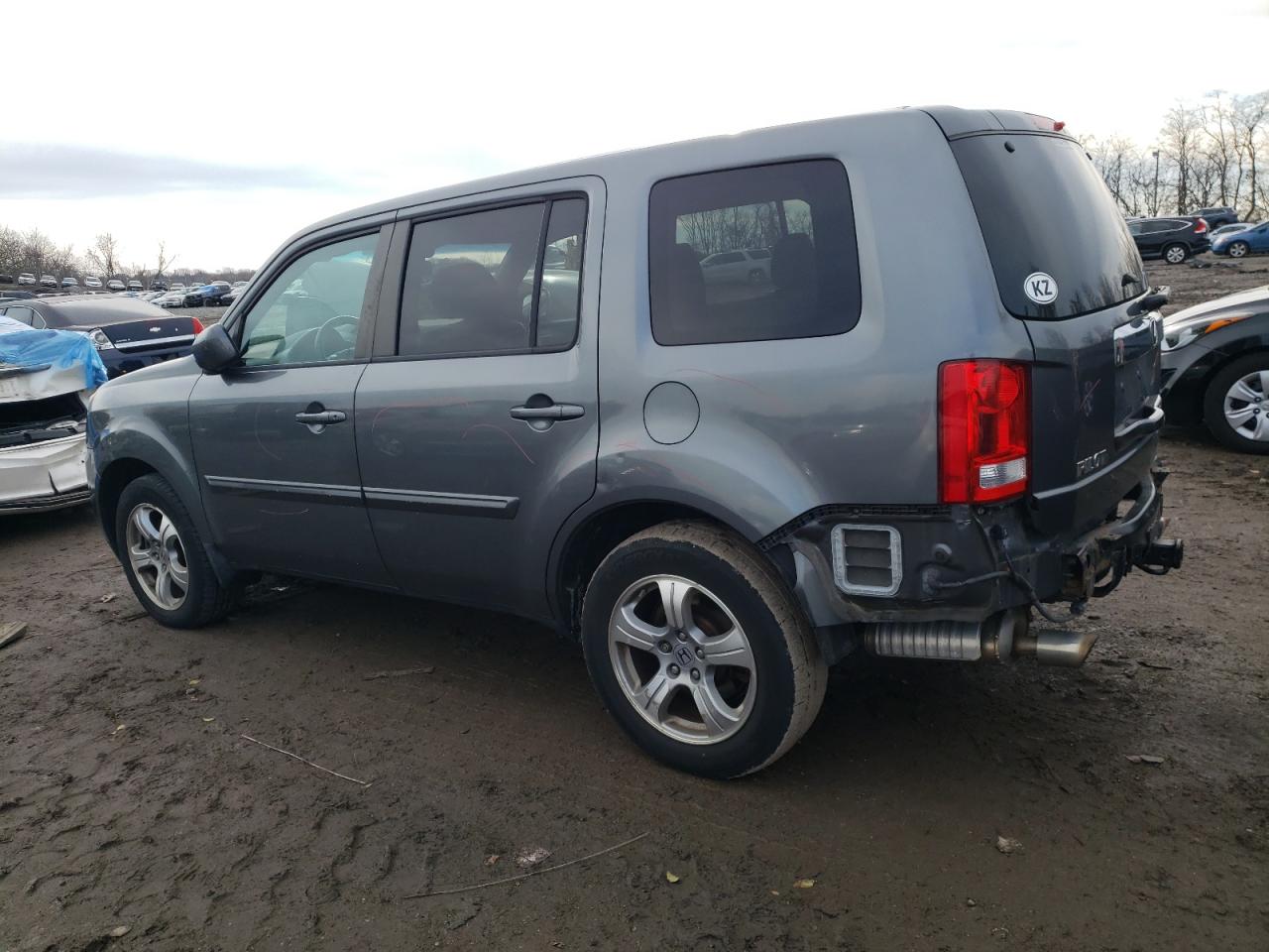 Изображение 2 2013 HONDA PILOT EXL 2013 с VIN 5FNYF4H50DB077421