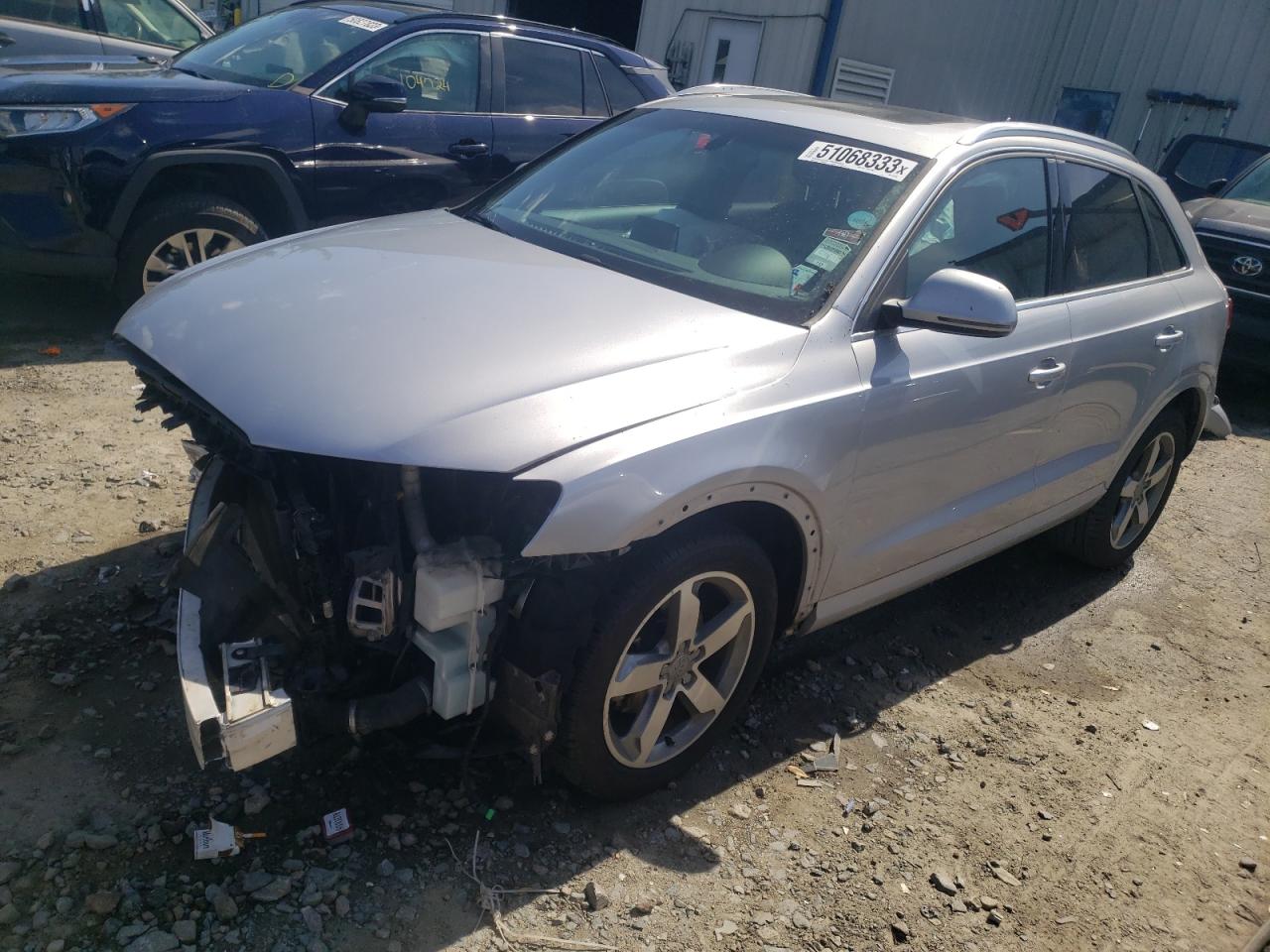 Image 1 of 2015 AUDI Q3 PRESTIGE 2015 with VIN WA1GFCFS3FR007854