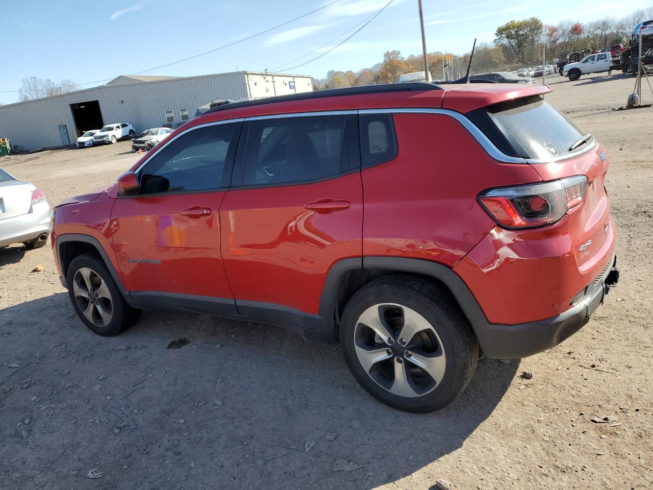 Image 2 of 2017 JEEP COMPASS LATITUDE 2017 with VIN 3C4NJDBB3HT655955